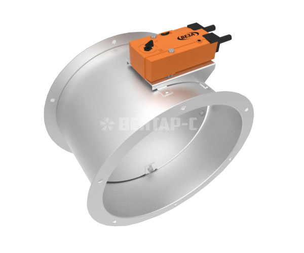 Клапан противопожарный КПУ-1Н