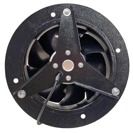 Вентилятор Ванвент ОВ-КР-200-Е (ebmpapst) осевой круглый (915 m³/h)