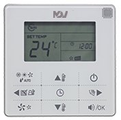 Кассетный четырёхтрубный фанкойл MDV MDKA-1200F