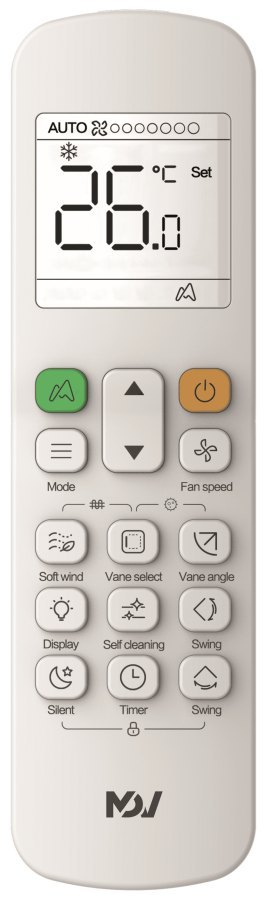 Настенный двухтрубный фанкойл MDV MDKG-V300C