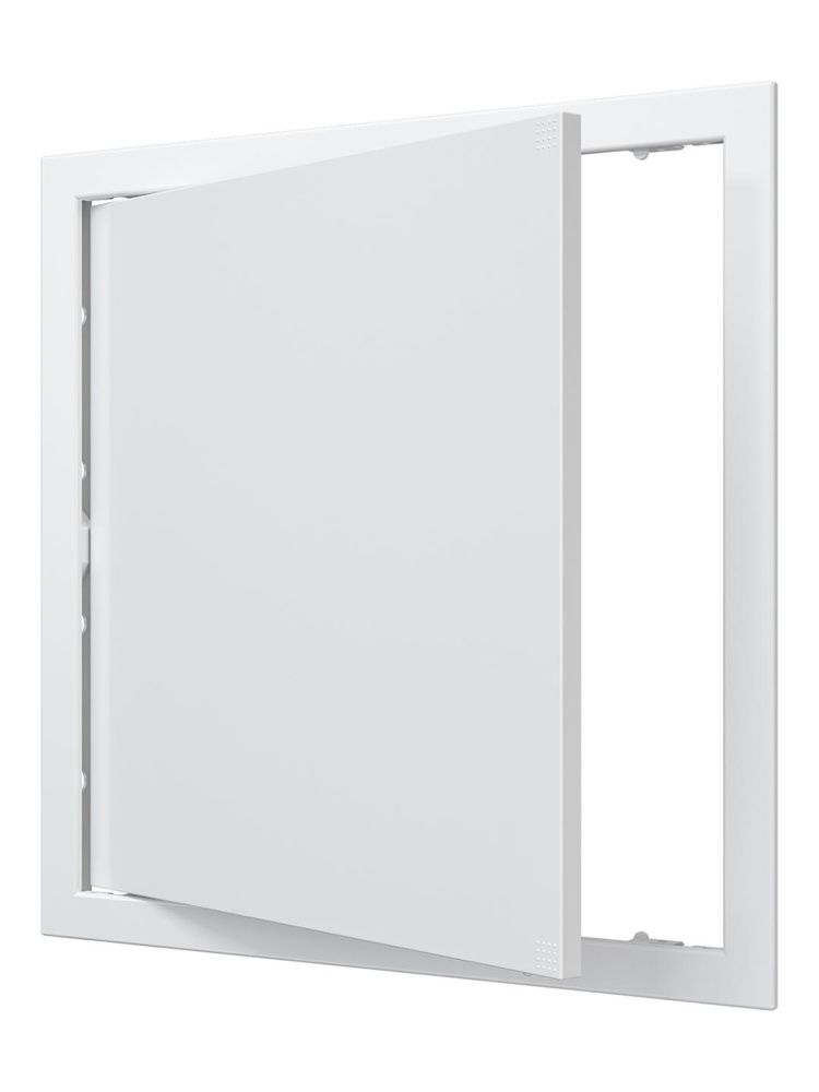 Люк ревизионный AD фланец 346х346 нажимной 368х368 пластик AURAMAX