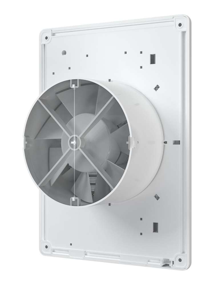 Вентилятор накладной STANDARD D125 сетка обратный клапан HT ERA