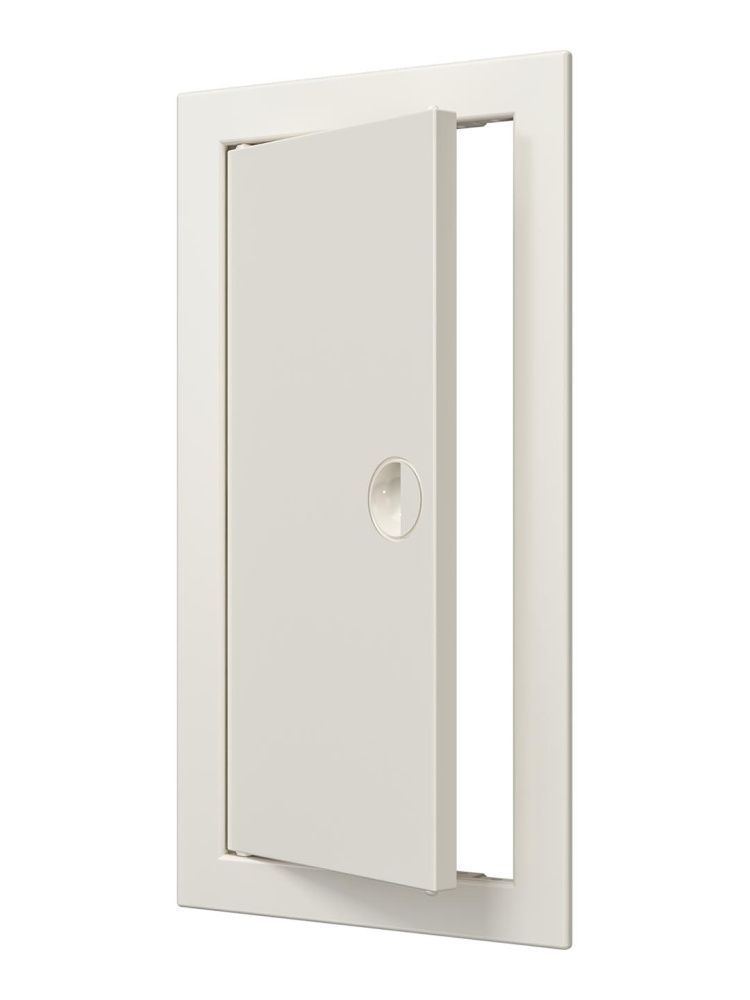 Люк ревизионный ЛР фланец 146х296 ручка 168х318 пластик Ivory EVECS