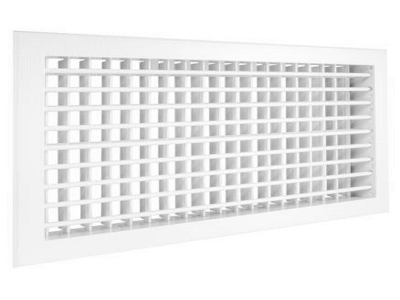 Настенная двурядная решётка ZILON 2 WA 200*100