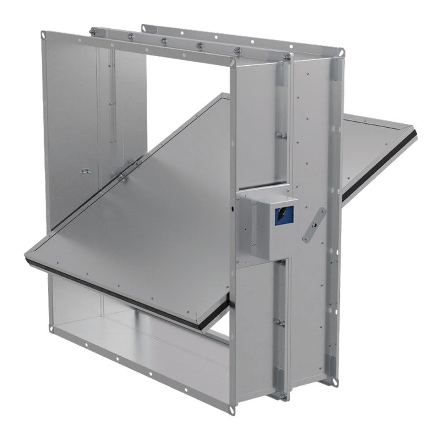 Клапан противопожарный ОЗ-60 200×100 Клапан противопожарный ОЗ-60 200×100