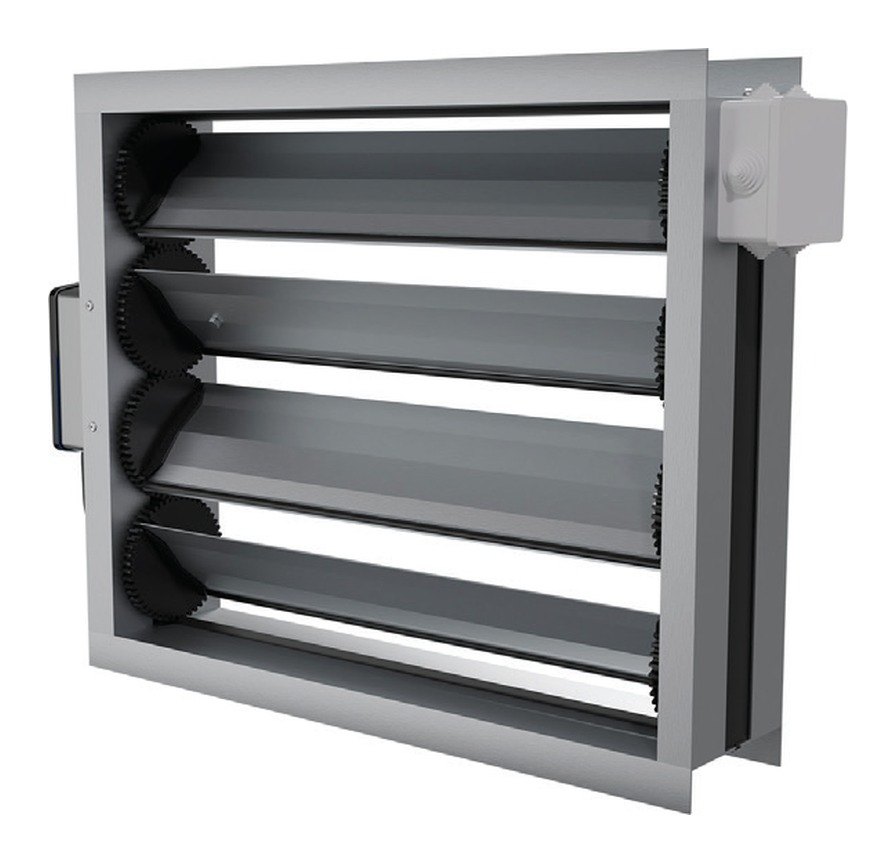 Воздушный клапан с электроподогревом ВКп 400×800